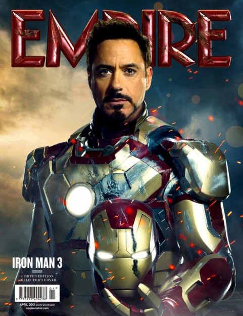 Tony Stark Robert Downey Jr Iron Man 3 poster