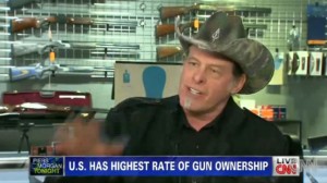 Ted Nugent calls for quick and decisive justice photo screenshot gun control debate with Piers Morgan