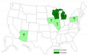 Salmonella Typhimurium map/CDC