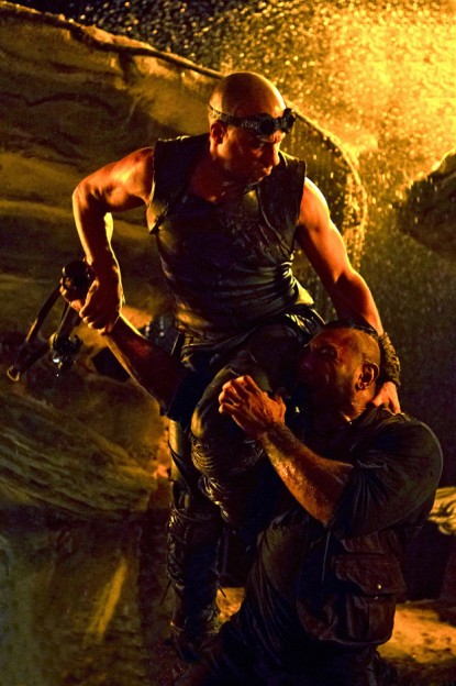 Vin Diesel fighting as Riddick in new photo