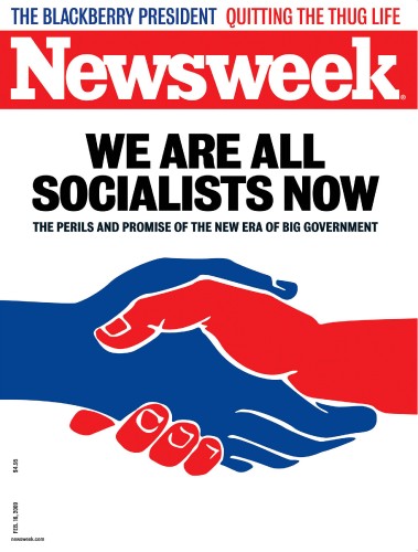 This Newsweek cover caused a stir over socialism, but the new rhetoric may be even scarier