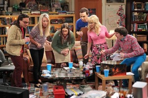 Big Bang Theory cast playing Dungeons and Dragons
