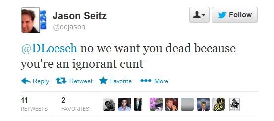 Jason Seitz tweet dead conservative