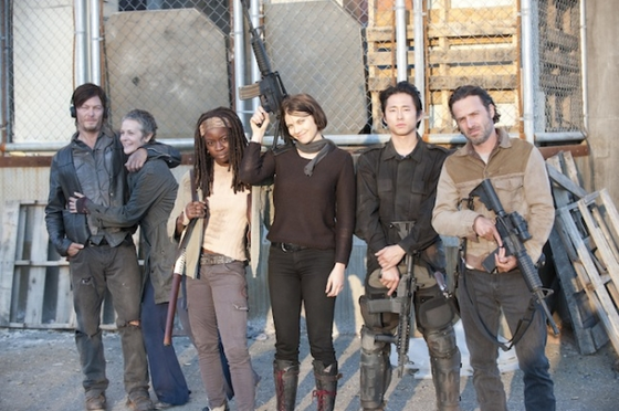 Walking Dead season 3 cast photo