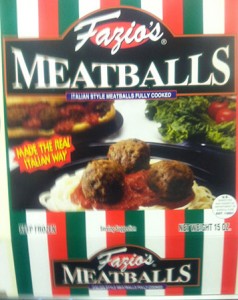 Fazio's Meatballs Image/FSIS