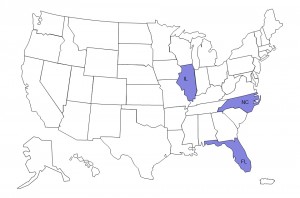 CDC has received reports from three states – Illinois, North Carolina, and Florida. Image/CDC