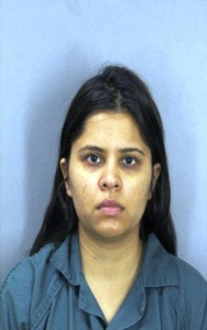 Mehak Chopra was driving while intoxicated and hit a 65-year-old man on a bicycle. Image Courtesy: Fairfax County Police Department 
