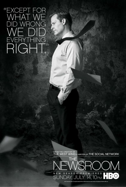 Jeff Daniels poster The Newsroom season 2