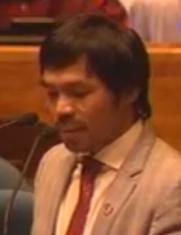 Rep. Manny Pacquiao Image/Video Screen Shot
