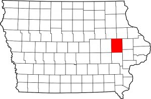 Linn County (red), Iowa Image/David Benbennick