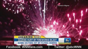 California fireworks accident