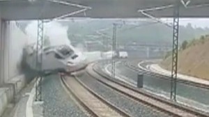 Spain train derailing