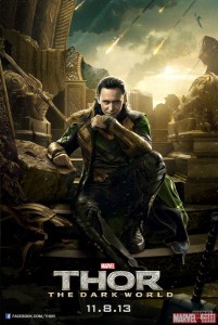 Tom Hiddleston Loki Thor dark World poster