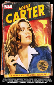 Agent Carter pulp art comic book poster