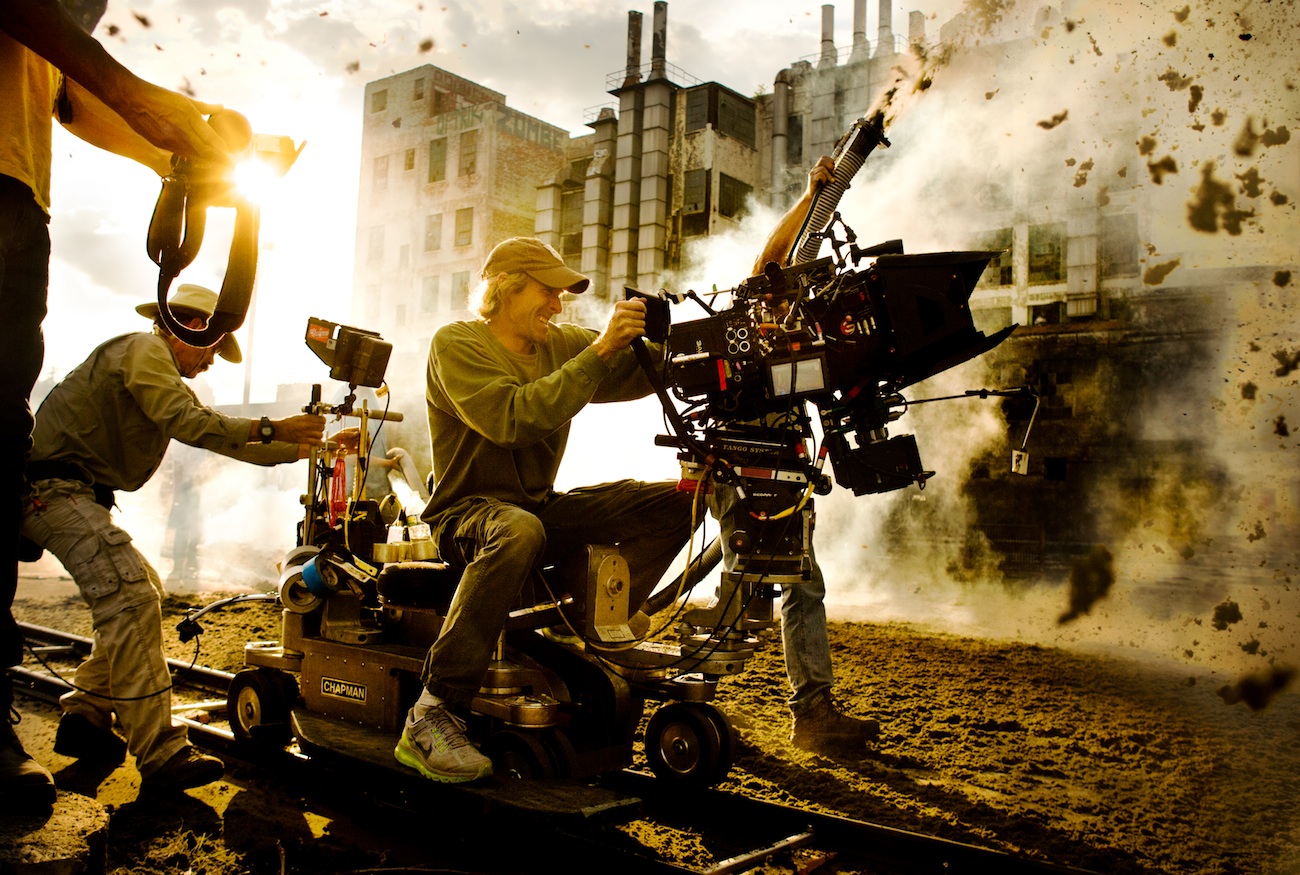 michael-bay-reveals-new-on-set-image-from-transformers-age-of-extinction-Michael Bay explosions