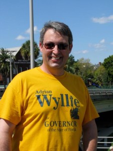 Adrian Wyllie, the 2014 Libertarian candidate for Florida governor