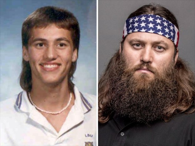 willie robertson-duck-dynasty-his-student-days-without-a-beard-more-famous-for-donning-in-duck-dynasty