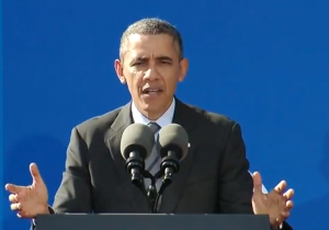 President Obama obamacare economy speech California