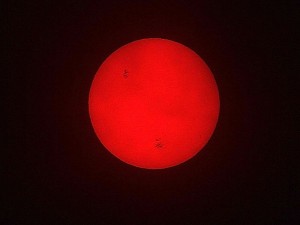 Sunspots Public domain image/Jon Sullivan