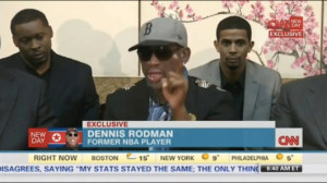 Dennis Rodman outburst Kenneth Bae CNN interview