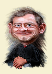 Obamacare puts Justice Roberts back in the spotlight   photo/ Donkey hotey