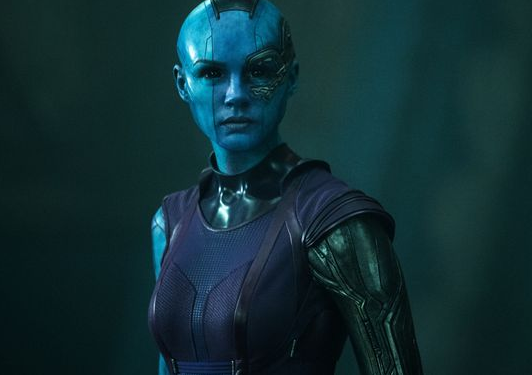 Karen Gillan as Nebula Guardians of the Galaxy