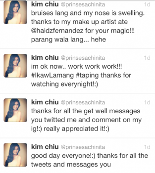 Kim Chiu tweet