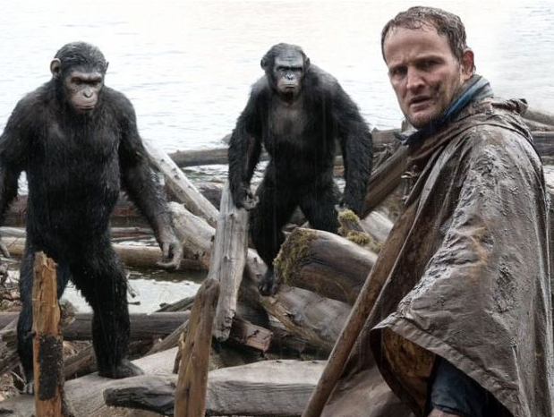 apes Caesar Jason clarke dawn of the planet of the apes