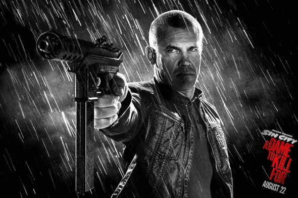 Josh Brolin Sin City A Dame to Kill For poster