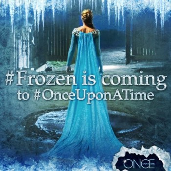 Frozen is coming Once Upon a Time season 4 banner ad