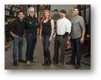 Mythbusters team 2014 photo supplied Discovery Channel