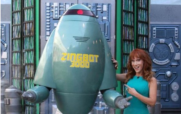Kathy Griffin recently appeared on CBS's Big Brother during the Zingbot episode