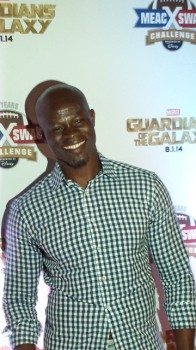 Djimon Hounsou Red carpet guardians of the galaxy event Orlando Disney