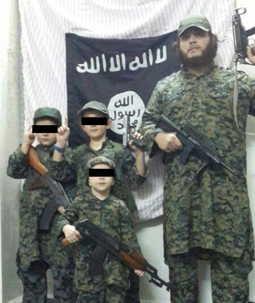 Khaled Sharrouf’s son in ISIS photo