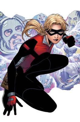 Young avengers presents 5 Cassie Lang cover