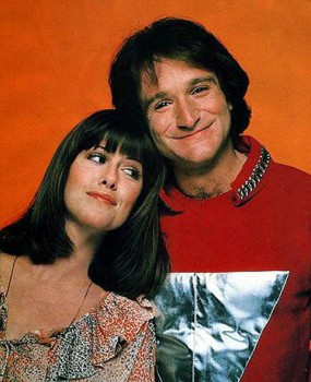mork_mindy promo pic Pam Dawber Robin Williams