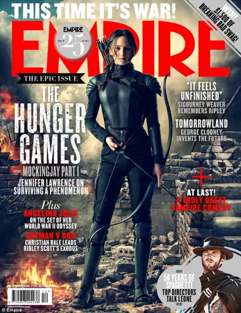 Jennifer Lawrence Hunger games Mockingjay cover