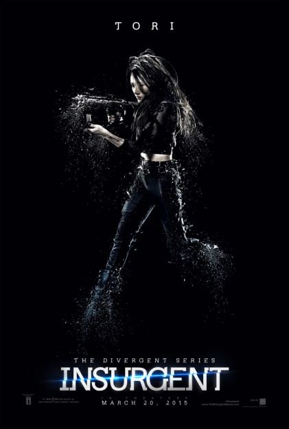 Maggie Q as Tori Insurgent motion poster