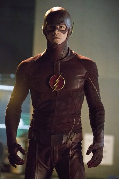 Grant Gustin full photo The Flash in costume