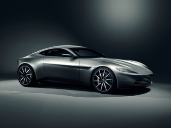 The new Aston Martin featured in next year's James Bond film: "Spectre"