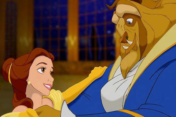 beauty-and the beast-disney belle dances with beast