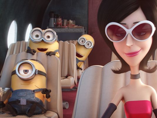 minions and scarlet overkill photo driving