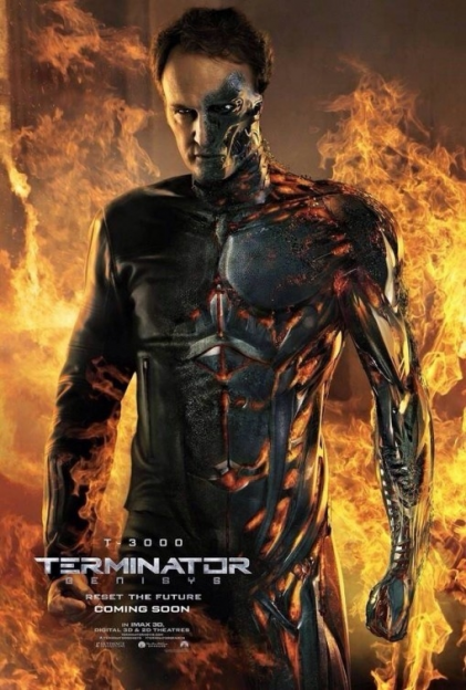Jason Clarke Terminator Genesys poster