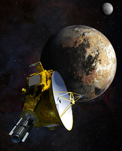 NASA’s New Horizons Spacecraft Begins First Stages of Pluto Encounter  NASA concept art