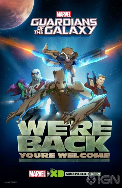 Guardians of the Galaxy animated series poster