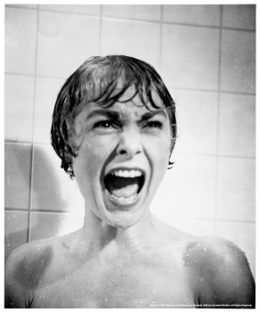 Psycho shower scene scream photo