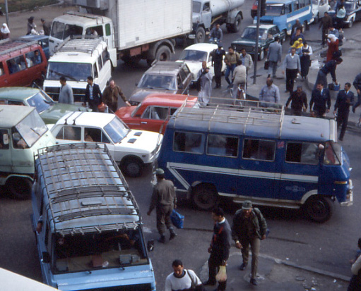 Traffic in Cairo Public domain image/-Immanuel Giel