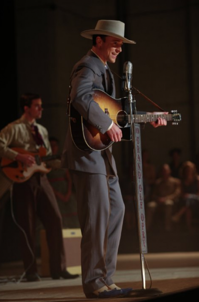 Tom Hiddleston as Hank Williams in I Saw the Light