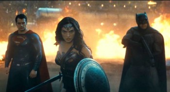 Batman V Superman Dawn of Justice trailer screenshot Henry Cavill superman Ben Affleck batman Wonder Woman gal gadot