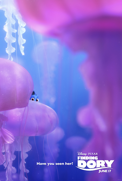 Finding Dory have you seen her jellyfish movie poster